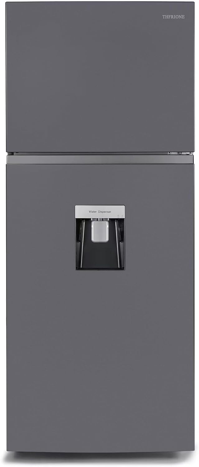 Single Door Refrigerator with Water and Ice Dispenser