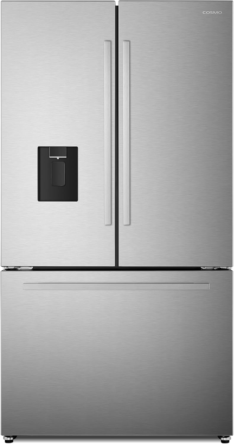 30 inch wide refrigerator with water and ice dispenser